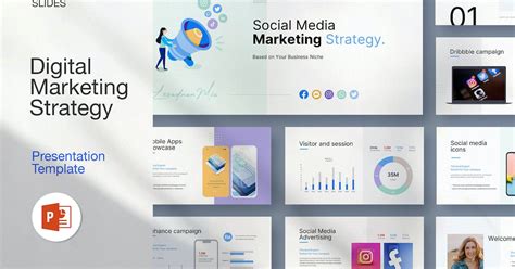 Digital Marketing Strategy Presentation Template Incl. digital & strategy - Envato Elements