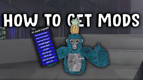 HOW TO GET MODS IN GORILLA TAG - YouTube