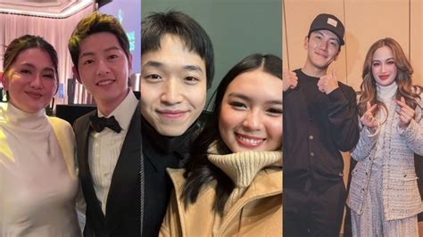 LOOK: 7 Filipino Celebrities Who Met Famous Korean Actors in 2022