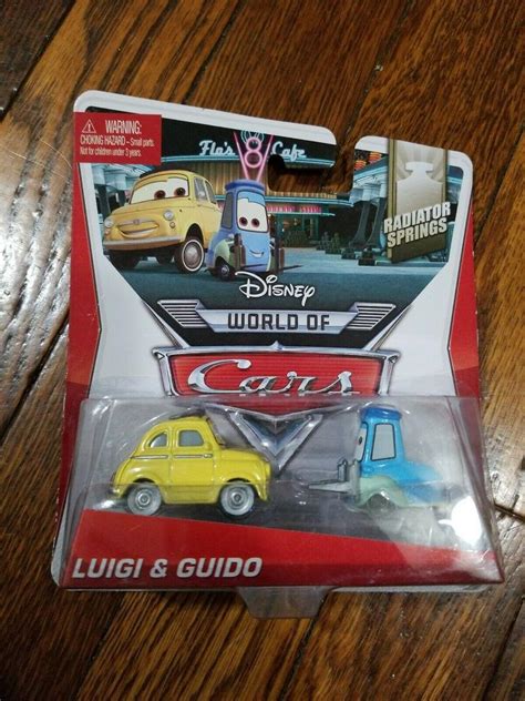 LUIGI & GUIDO Disney Pixar World of Cars 2013 Mattel Scale 1:55 ...