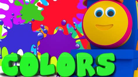 learn colors bob the train 3d rhymes color song Bob Cartoons S01EP22 | Color songs, Learning ...