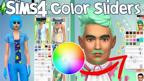 This mod adds COLOR SLIDERS to The Sims 4! (Mod Showcase) - YouTube