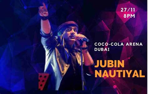 Jubin Nautiyal Live Concert Dubai Uae 2022 – Dates,Tickets price ...