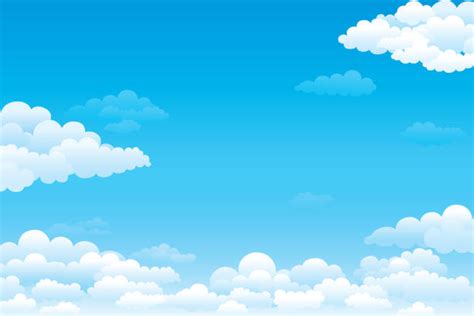 Blue Sky Background Clipart