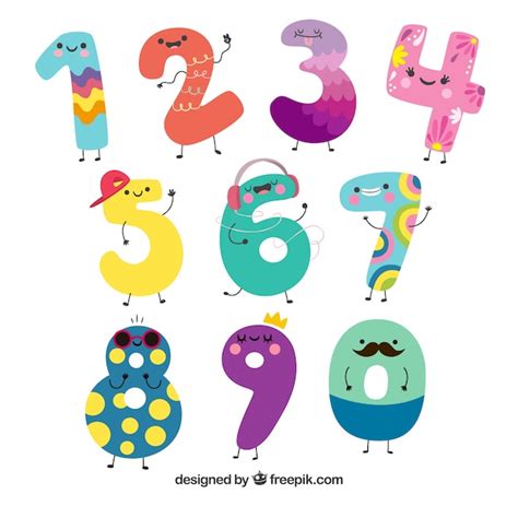 Printable Numbers Images - Free Download on Freepik