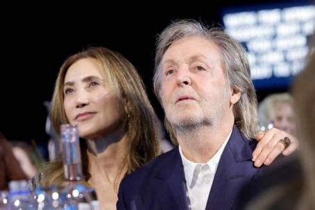 Nancy Shevell and Paul McCartney attend the 2024 MusiCares Person of ...