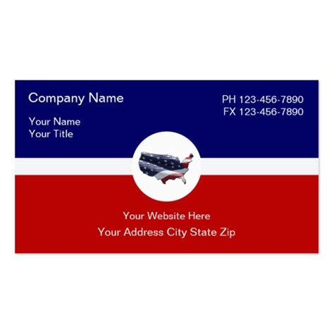 30,000+ Patriotic Business Cards and Patriotic Business Card Templates ...