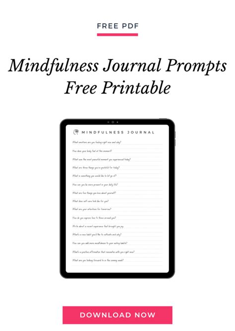 45 Mindfulness Journal Prompts for Adults