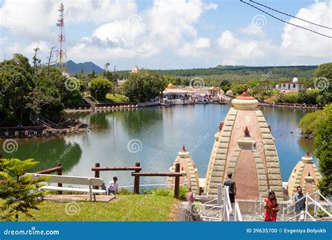 Grand Bassin Lake In Mauritius Island Editorial Image - Image of ...