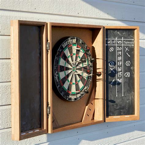 How to Build a Dartboard Cabinet | Dartboard cabinet diy, Dart board ...