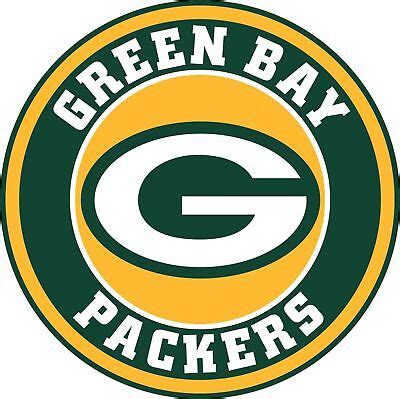 Green Bay Packers Circle Logo Vinyl Decal / Sticker You Pick the Size ...