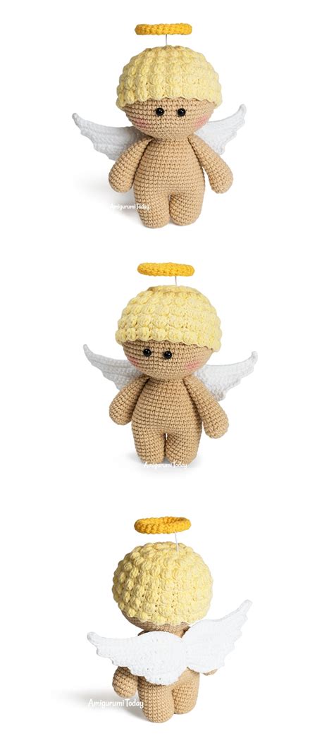 Free Christmas angel amigurumi pattern - Amigurumi Today