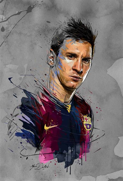 Messi Drawing Easy at PaintingValley.com | Explore collection of Messi ...