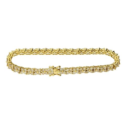 18ct Yellow Gold Diamond Bracelet - 6.00ct| Miltons Diamonds