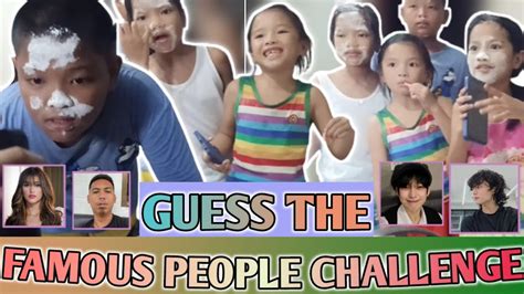 GUESS THE FAMOUS PEOPLE CHALLENGE - YouTube