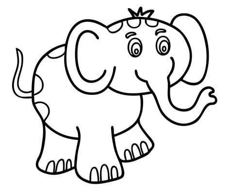 Easy Coloring Pages For Kids at GetColorings.com | Free printable colorings pages to print and color