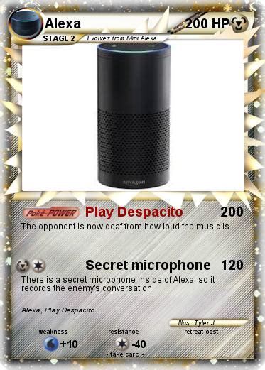 Pokémon Alexa 63 63 - Play Despacito - My Pokemon Card