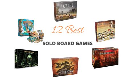 The 12 Best Solo Board Games of 2020 [Ranking & Reviews]