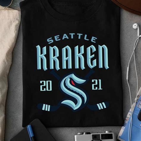 Seattle Kraken 2021–22 Season Team T-Shirt Seattle Kraken Hockey Team ...