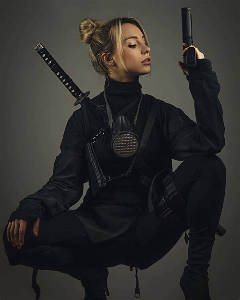 Techwear style ninja | Ninja girl, Fashion, Edgy outfits