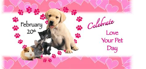 National Love Your Pet Day on 20th February, 2019: Check Celebration ...