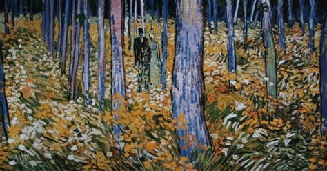 Undergrowth with Two Figures by Vincent van Gogh