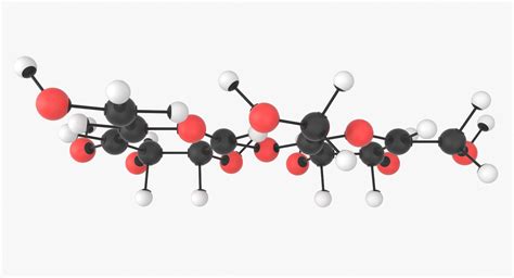 Sucrose Molecule 3D Model - TurboSquid 1425536