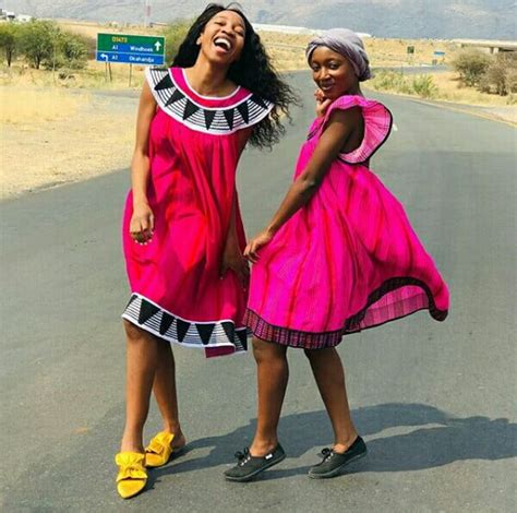 Clipkulture | Namibian Oshiwambo Ladies In Ready To Wear Odelela Print Dresses With Cape