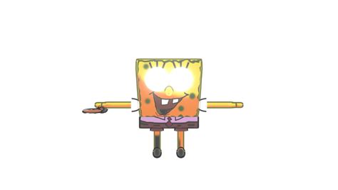 FNF Pibby Spongebob 3d model (blender) by coolbeanslollol on DeviantArt