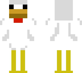 chicken costume for costume party | Minecraft Skin