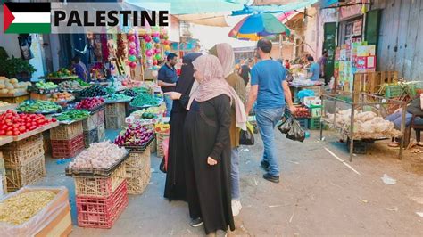 WALKING IN GAZA, PALESTINE 🇵🇸 | Food Market | Gold Souk | Bazaar ...