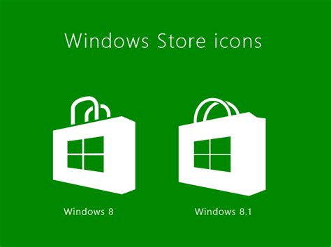 Windows Store Icons by Paco Soria on Dribbble