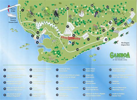 Resort Map | Gamboa Rainforest Resort | Panama