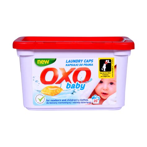 OXO Laundry Capsules for Baby Clothes, 480g (20 x 24g) - DealzDXB