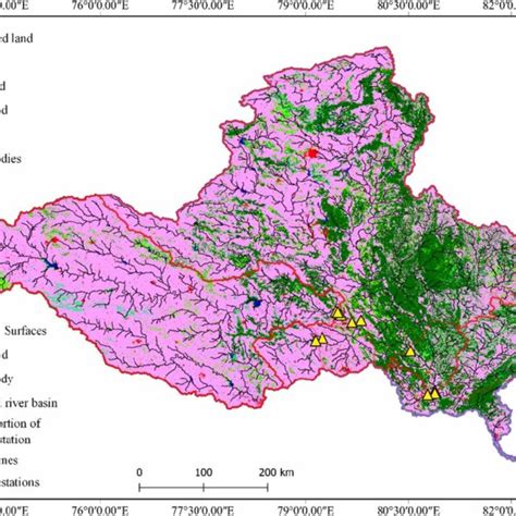 | Land use map of Godavari River Basin. | Download Scientific Diagram