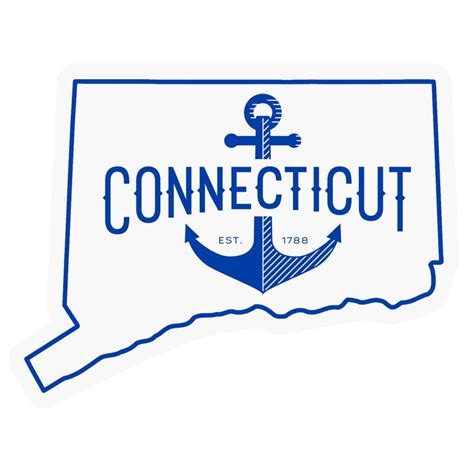 4imprint.com: Connecticut Sticker 141671-CT