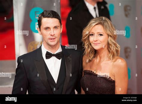 Matthew Goode and Sophie Dymoke attend the EE British Academy Film ...