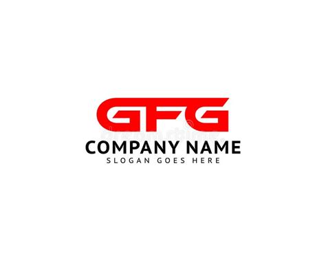 Initial Letter GFG Logo Template Design Stock Vector - Illustration of capital, letter: 198555884