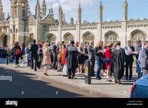 Cambridge graduation, relatives and friends of Cambridge University ...