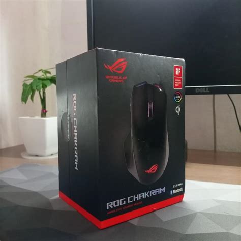 Asus ROG Chakram RGB Wireless Gaming Mouse with Qi Charging, Computers ...