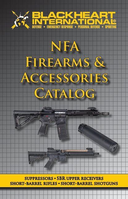 NFA Firearms & Accessories Catalog - BHI Arms