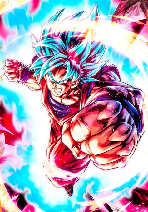 Goku Super Saiyan Blue kaioken Ultra rarity Dragon ball Legends in 2022 | Goku super saiyan blue ...