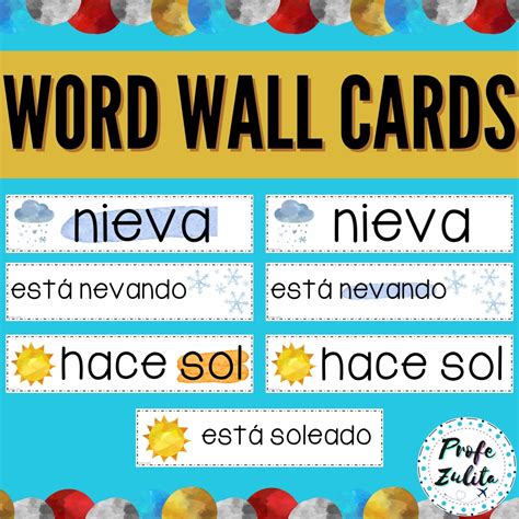 50 Printable Weather Cards | Made By Teachers