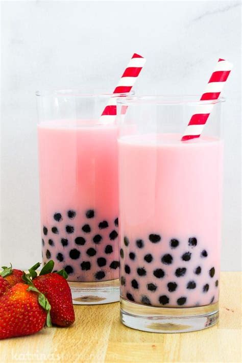 Strawberry Milk Bubble Tea | Recipe | Bubble tea, Milk tea recipes ...