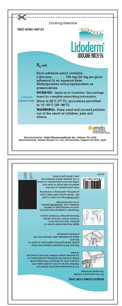 Lidocaine (patch) - wikidoc