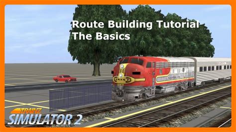 Trainz Simulator 2 Route Building Tutorial - The basics - YouTube