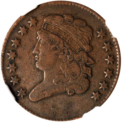 Value of 1829 Classic Head Half Cent | Rare Coin Buyers