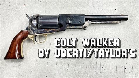 Uberti 1847 Colt Walker in 45LC - YouTube