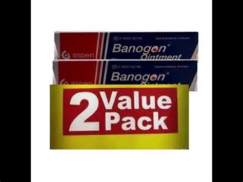 Banogon Topical Antibiotic Ointment 15g 2x Value Pack - YouTube