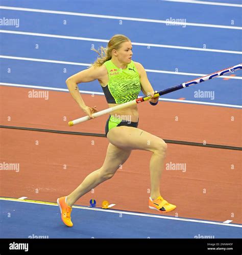 Birmingham, UK, 25 February 2023:MURTO Wilma FIN competes in the Women ...